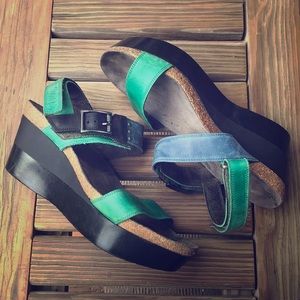 Naot Wedge Sandals